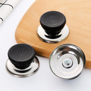 1PC Universal Kitchen Lid Handle Cookware Black Lid Knob Handle Replacement Pot Part Cookware Kitchen Accessories Tools