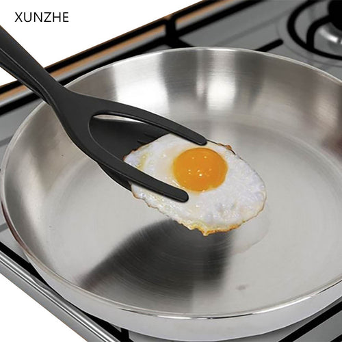 XUNZHE Multifunctional omelette holder Bread Tongs Vegetable Fruit Clips Cake Dessert Pastry Clamp Buffet Clamps Kitchen Utensil